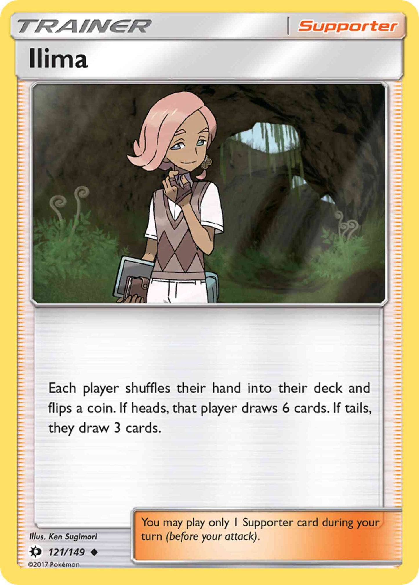 Ilima - 121/149 - Uncommon [sm1-121] [Non-Holo]