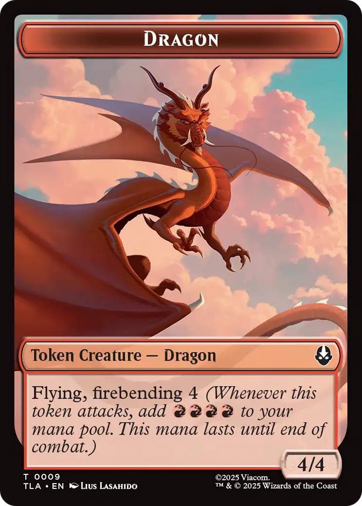 Dragon Token (09) // Food Token (19) [Avatar: The Last Airbender: Tokens] [Non-Foil]