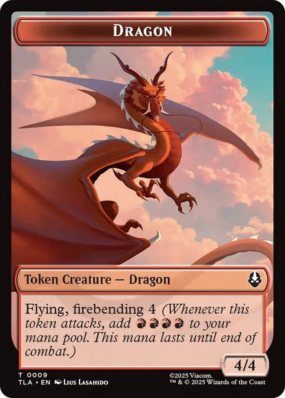 Dragon Token (09) // Food Token (19) [Avatar: The Last Airbender: Tokens] [Non-Foil]