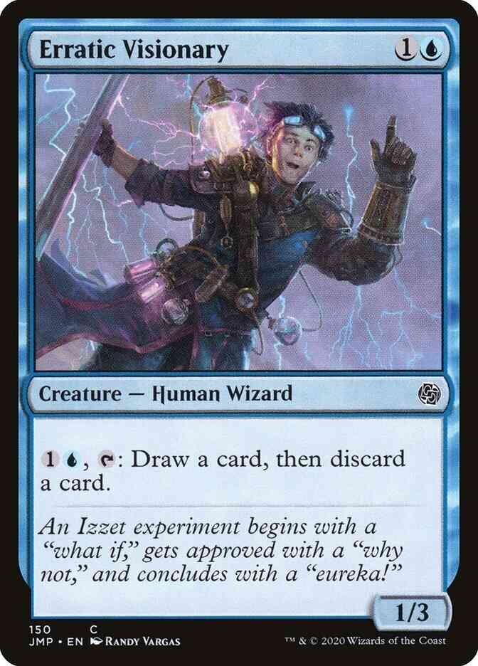 Erratic Visionary [150] [Jumpstart] [Non-Foil]