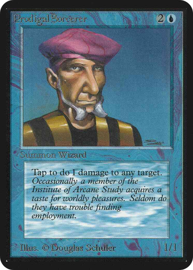 Prodigal Sorcerer [73] [Limited Edition Alpha] [Non-Foil]