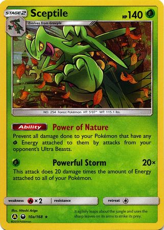 Sceptile - 10a/168 - Promo [sm7msp-10a] [Cosmos Holo]