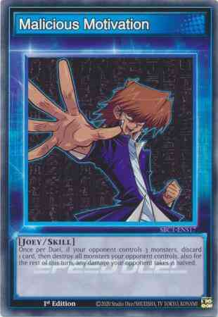 Malicious Motivation - SBC1-ENS17 - Common - 1st Edition