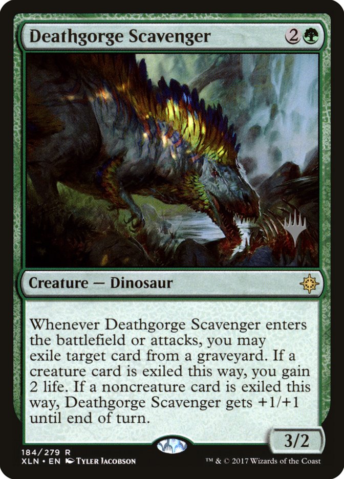 Deathgorge Scavenger [184p] [Promo Pack] [Ixalan Promos] [Non-Foil]