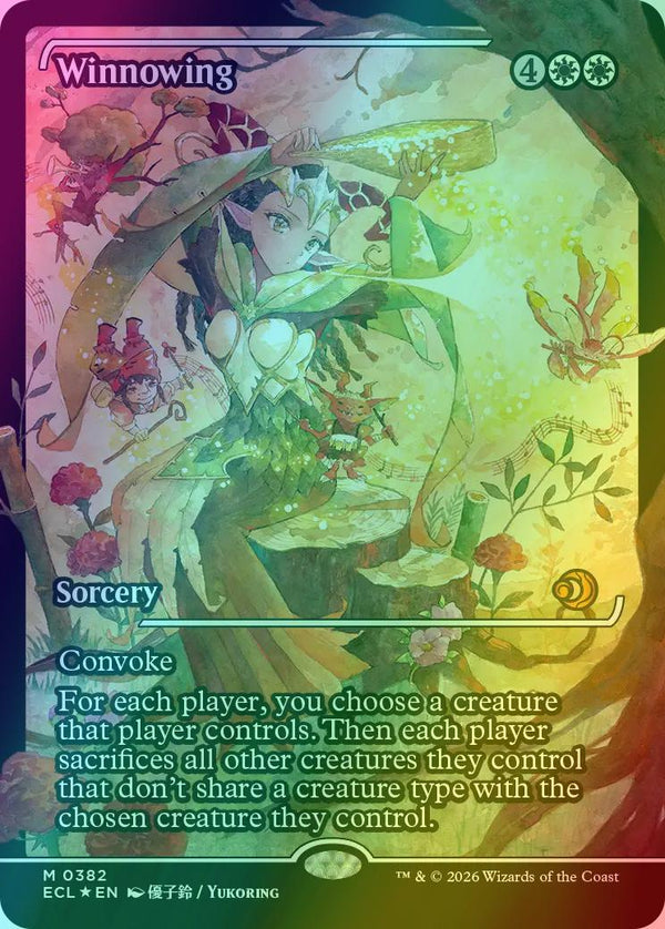 Winnowing [382] [Japan Showcase] [Lorwyn Eclipsed] [Foil]