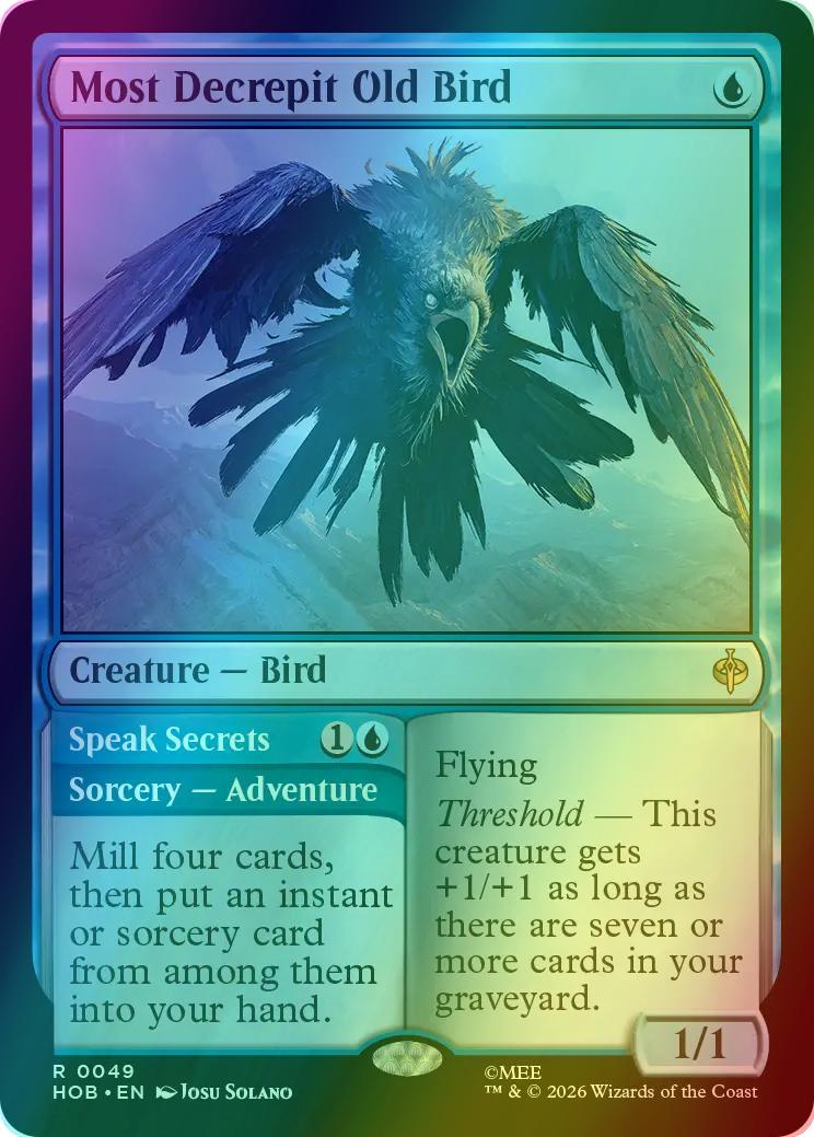 Most Decrepit Old Bird [49] [The Hobbit] [Foil]