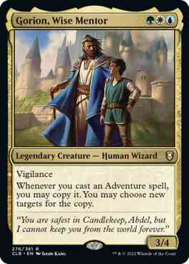 Gorion, Wise Mentor [276] [Commander Legends: Battle for Baldur's Gate] [Non-Foil]