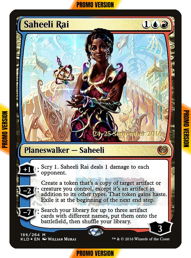Saheeli Rai [186s] [Kaladesh Promos] [Foil]