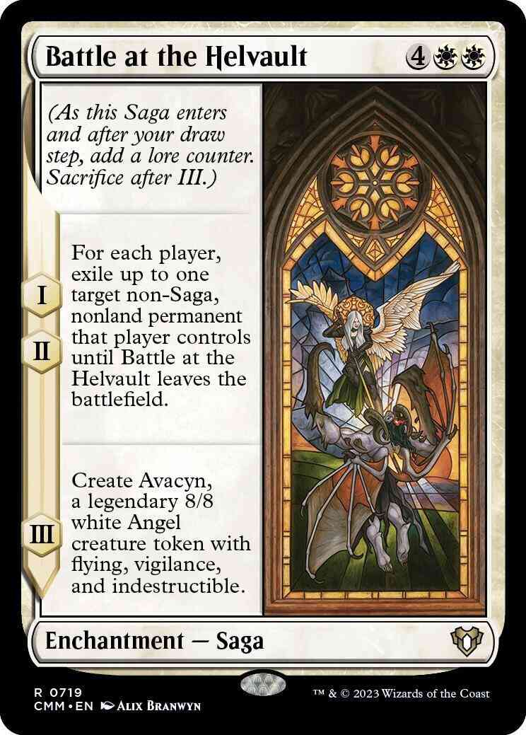 Battle at the Helvault [719] [Commander Masters] [Non-Foil]