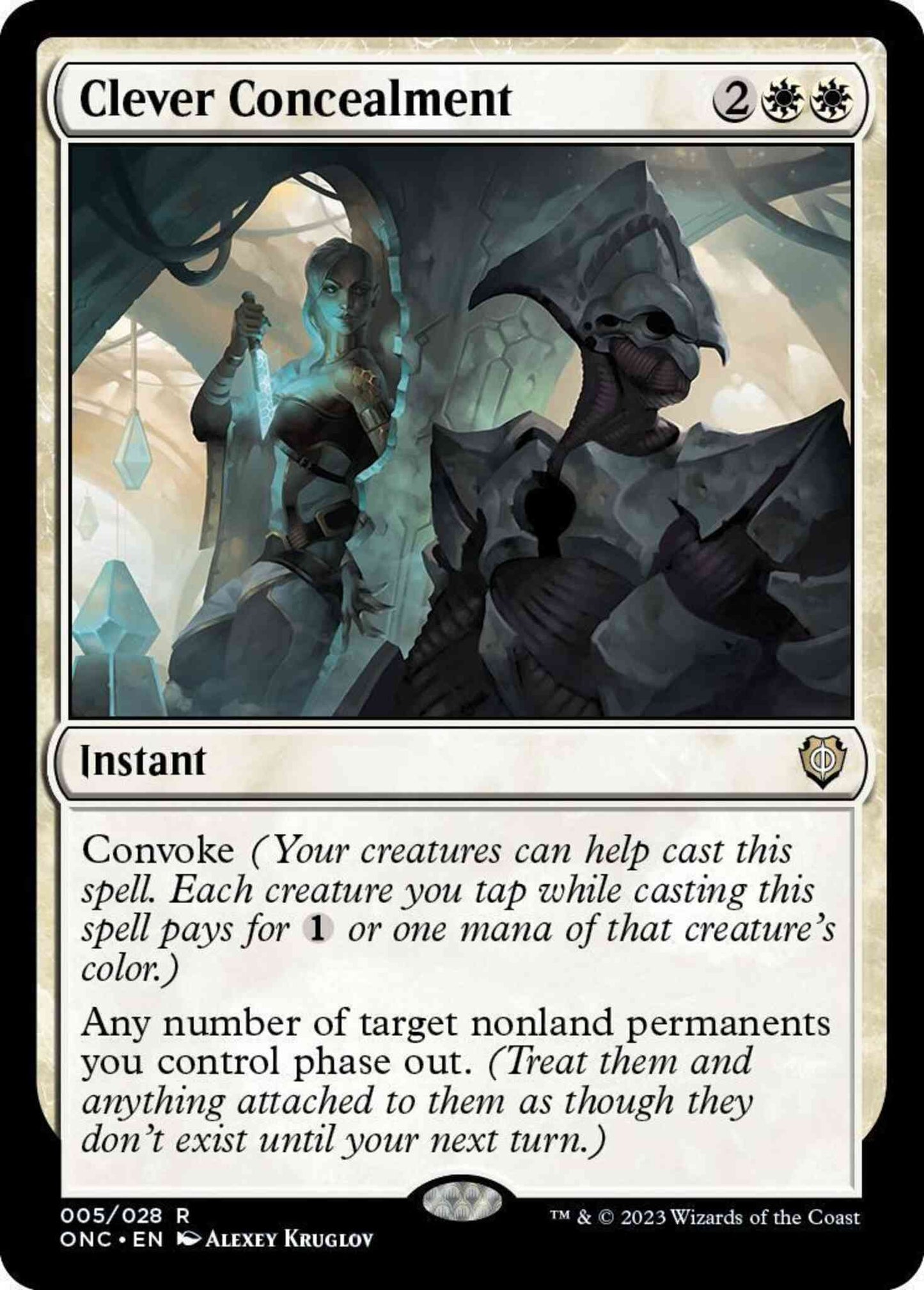 Clever Concealment [5] [Phyrexia: All Will Be One: Commander] [Non-Foil]