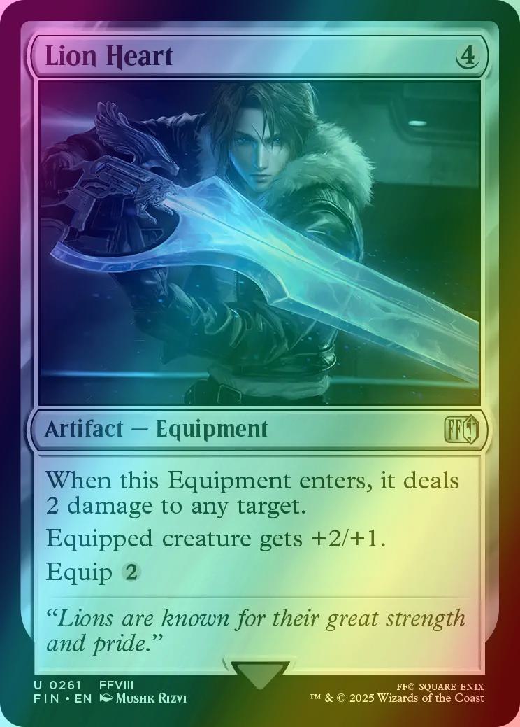 Lion Heart [261] [FINAL FANTASY] [Foil]