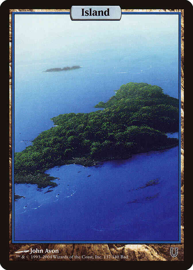 Island [137] [Full Art] [Unhinged] [Non-Foil]