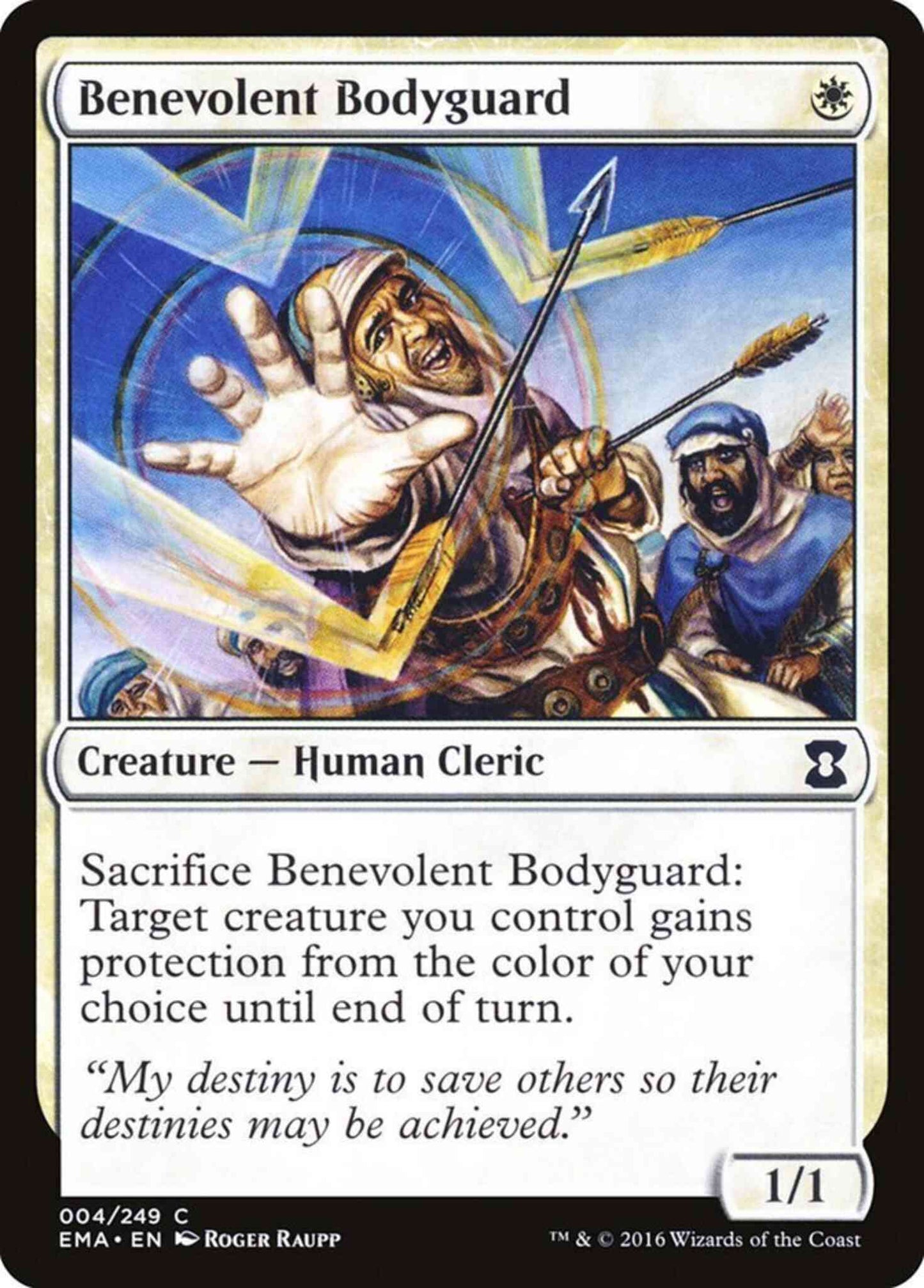 Benevolent Bodyguard [4] [Eternal Masters] [Non-Foil]