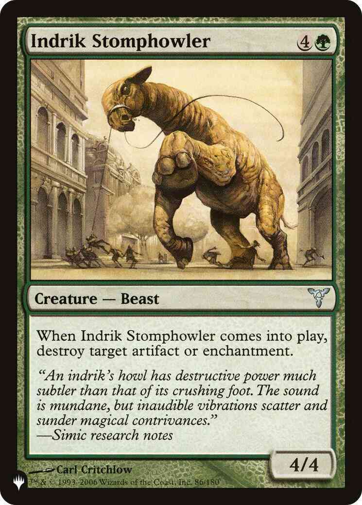 Indrik Stomphowler [DIS-86] [The List] [Non-Foil]
