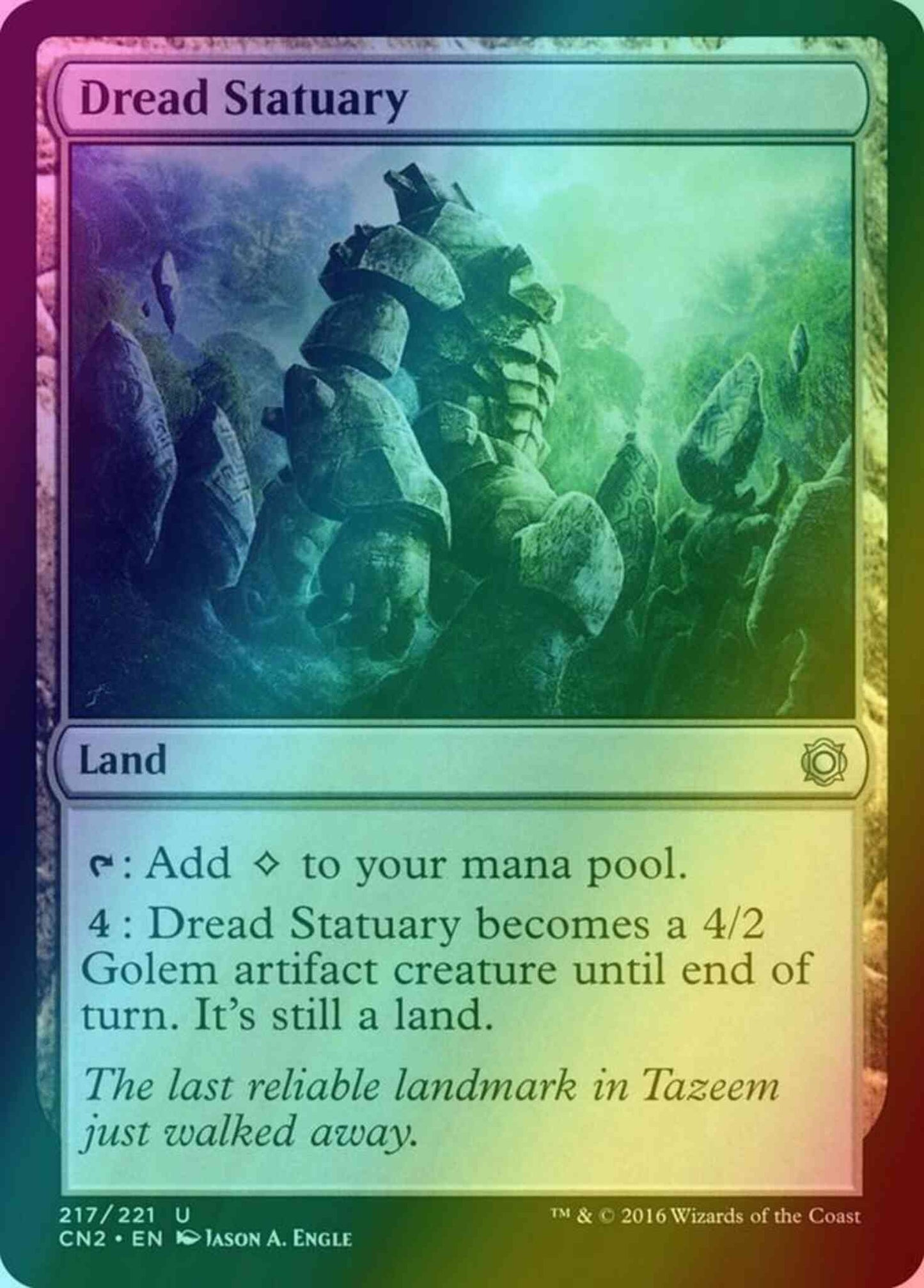 Dread Statuary [217] [Conspiracy Take The Crown] [Foil]
