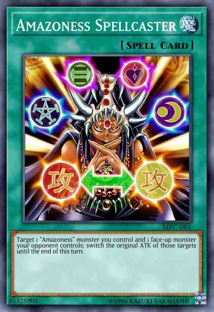 Amazoness Spellcaster - MFC-084 - Common - 1st Edition