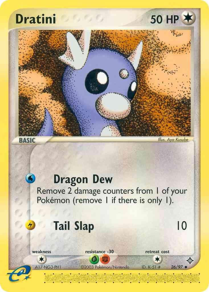 Dratini - 26/97 - Uncommon [ex3-26] [Non-Holo]