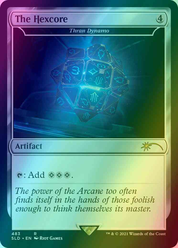 The Hexcore - Thran Dynamo [0483] [Arcane] [Secret Lair Drop] [Foil]
