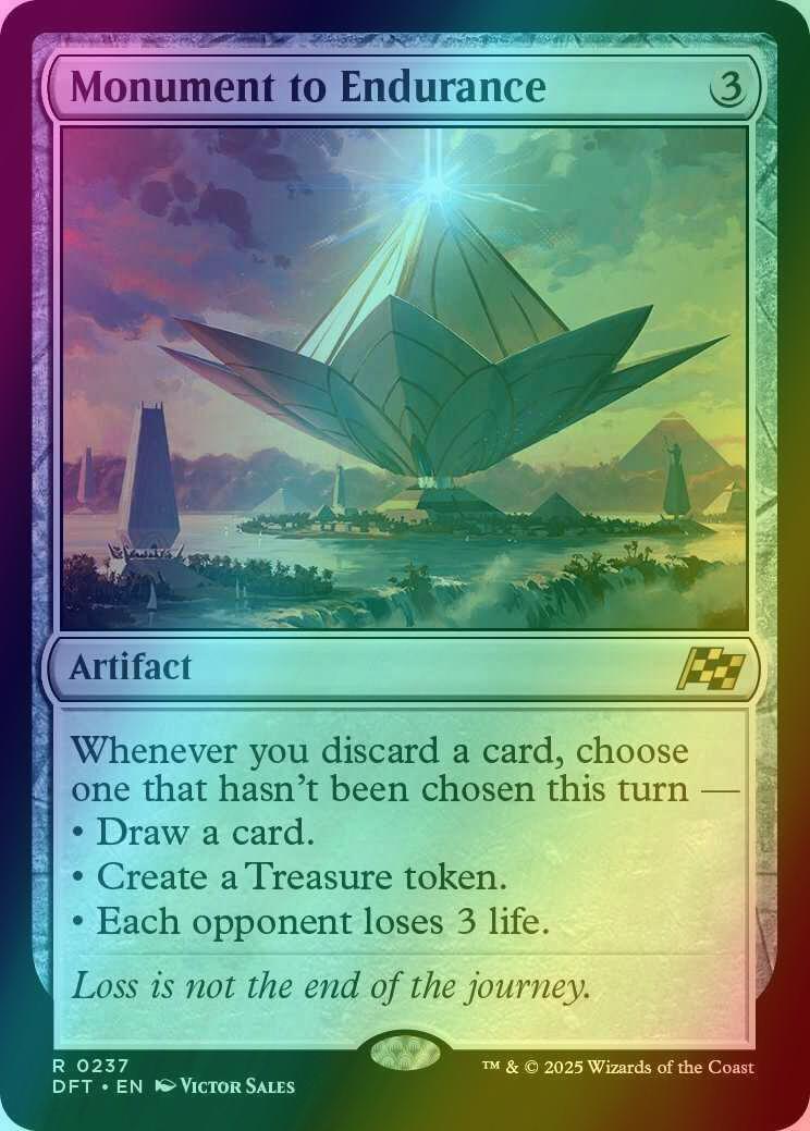 Monument to Endurance [237] [Aetherdrift] [Foil]