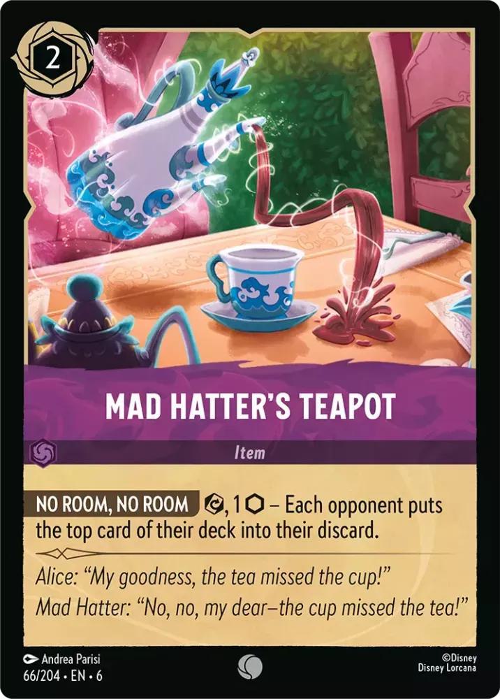 Mad Hatter's Teapot - 66/204 [Azurite Sea] [Non-Foil]