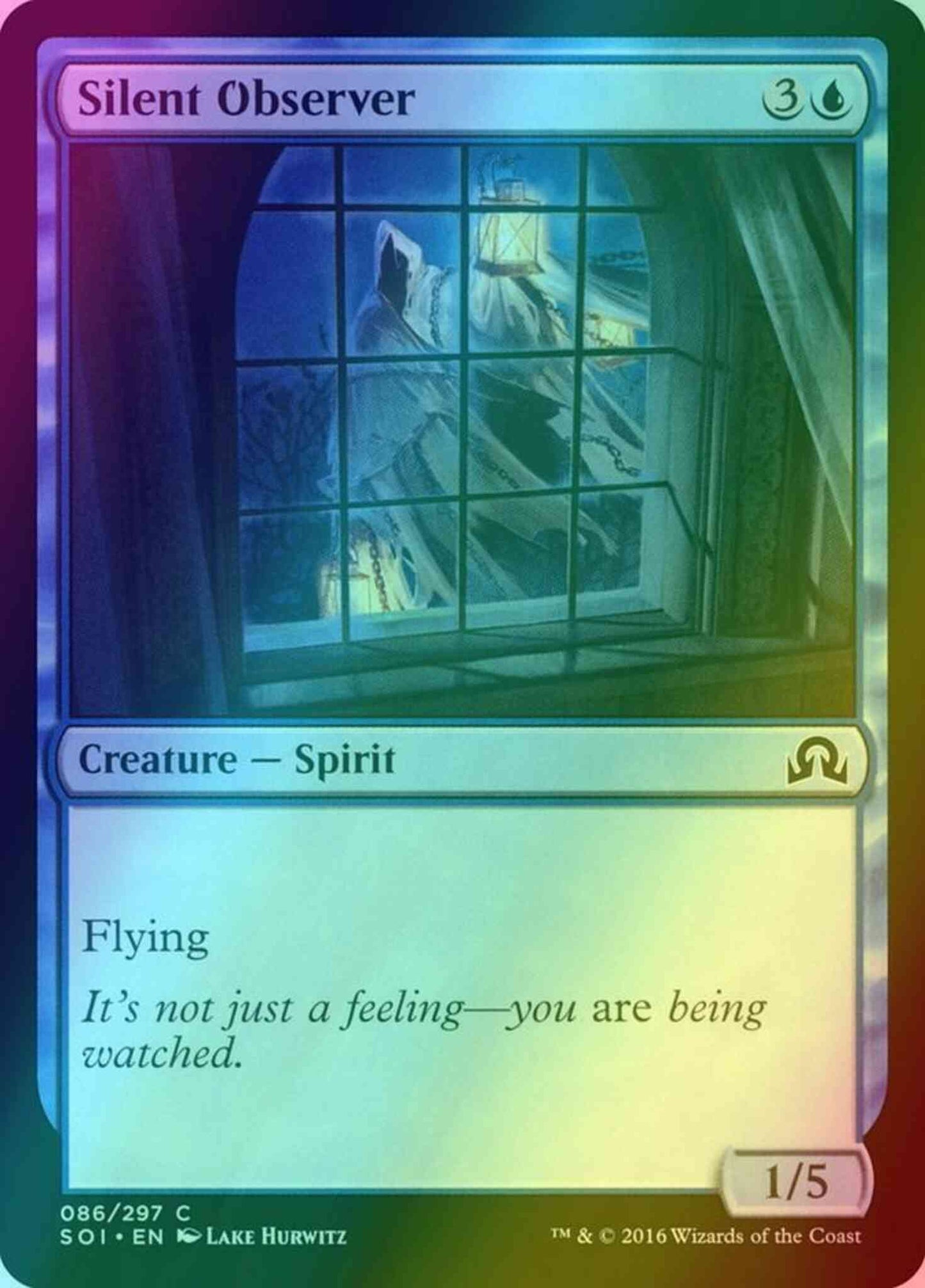 Silent Observer [86] [Shadows over Innistrad] [Foil]
