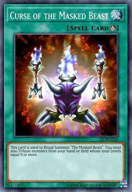 Curse of the Masked Beast - SBCB-EN120 - Common - 1st Edition