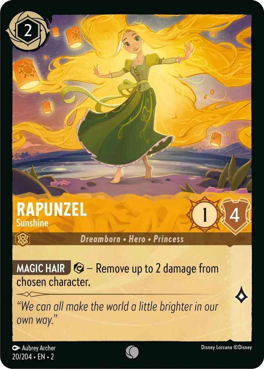 Rapunzel - Sunshine - 20/204 [Rise Of The Floodborn] [Cold Foil]