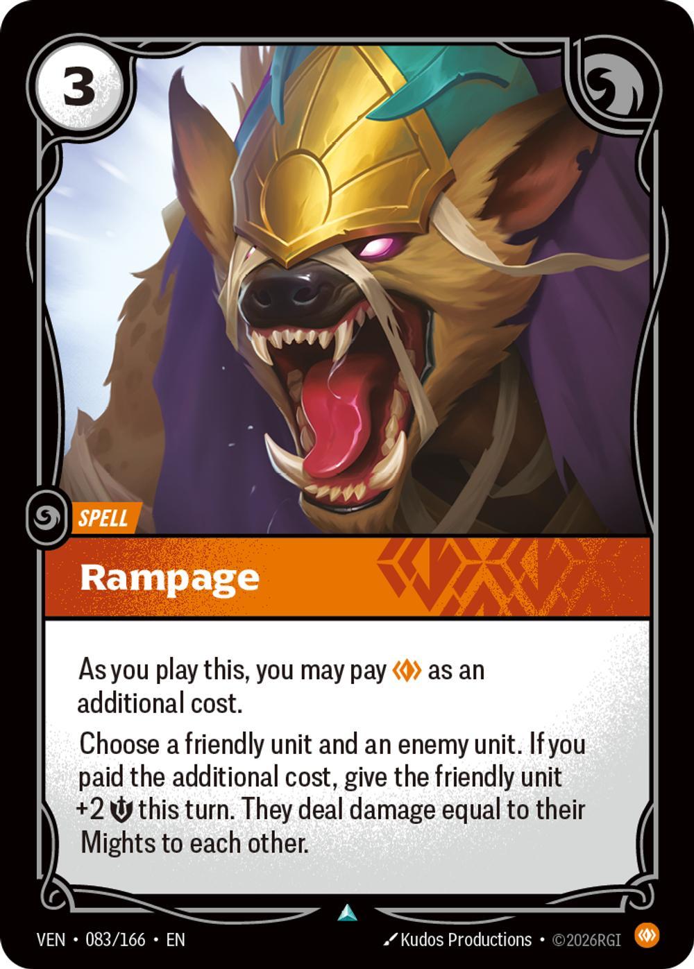 Rampage - 083/166 [Vendetta] [Non Foil]