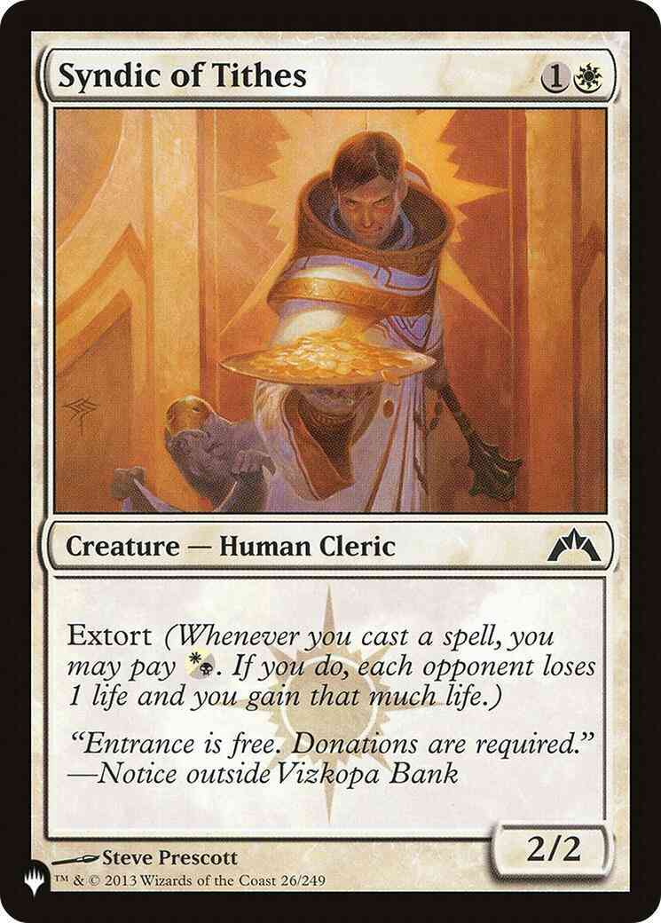 Syndic of Tithes [GTC-26] [The List] [Non-Foil]