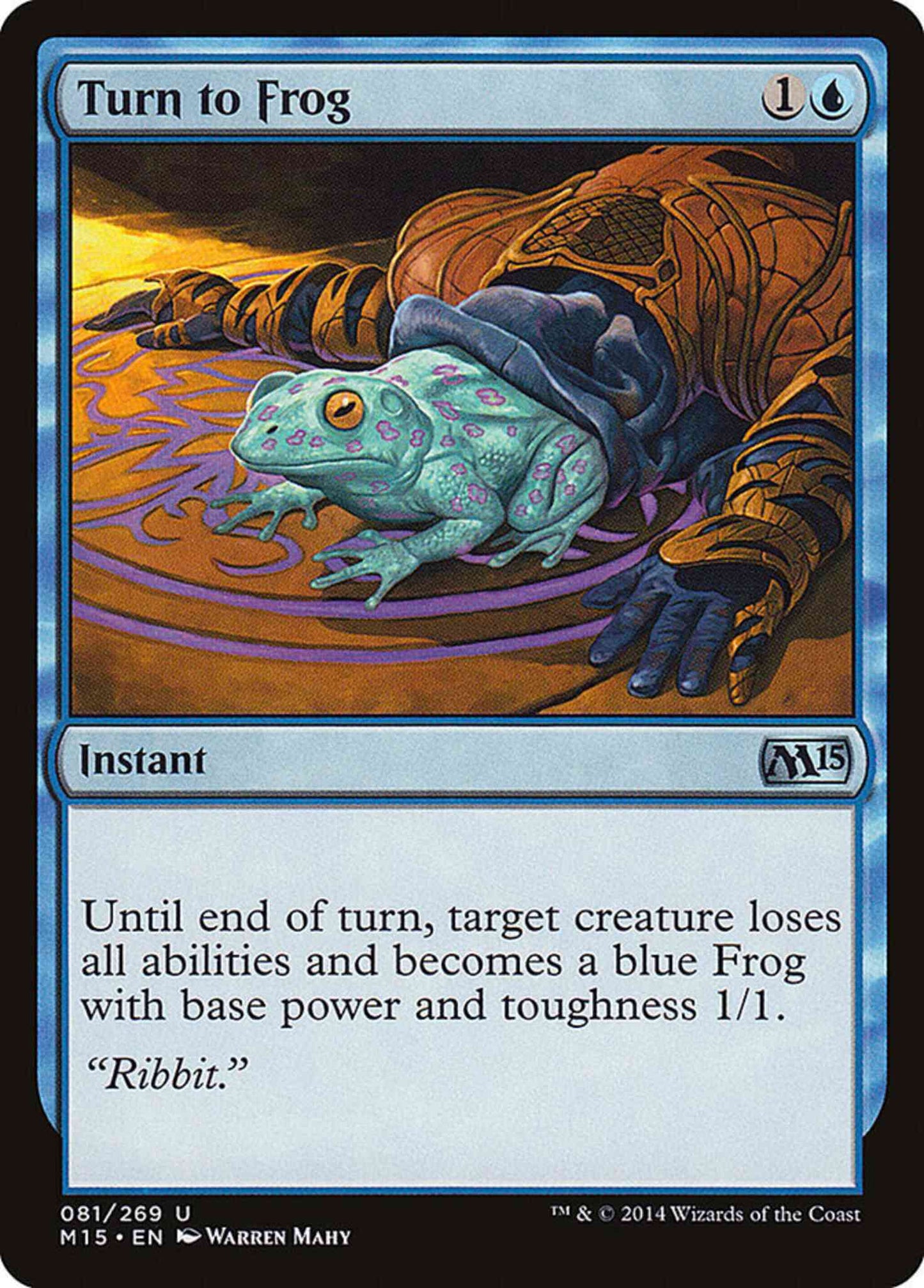 Turn to Frog [81] [Magic 2015] [Non-Foil]