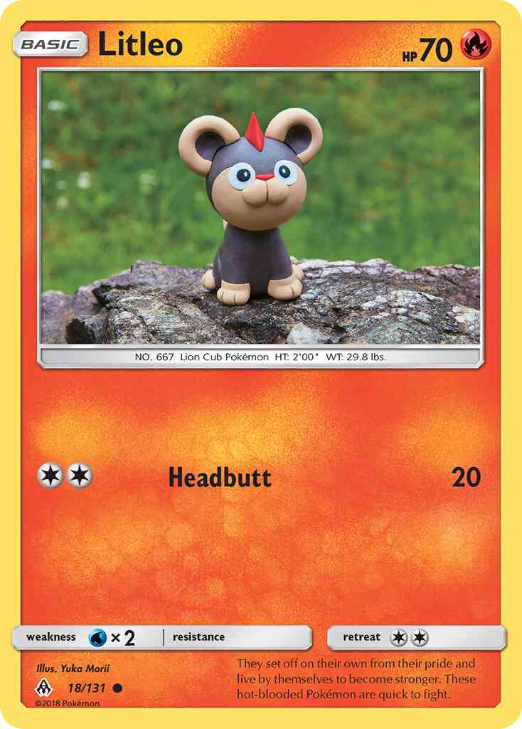 Litleo - 18/131 - Common [sm6-18] [Reverse Holo]