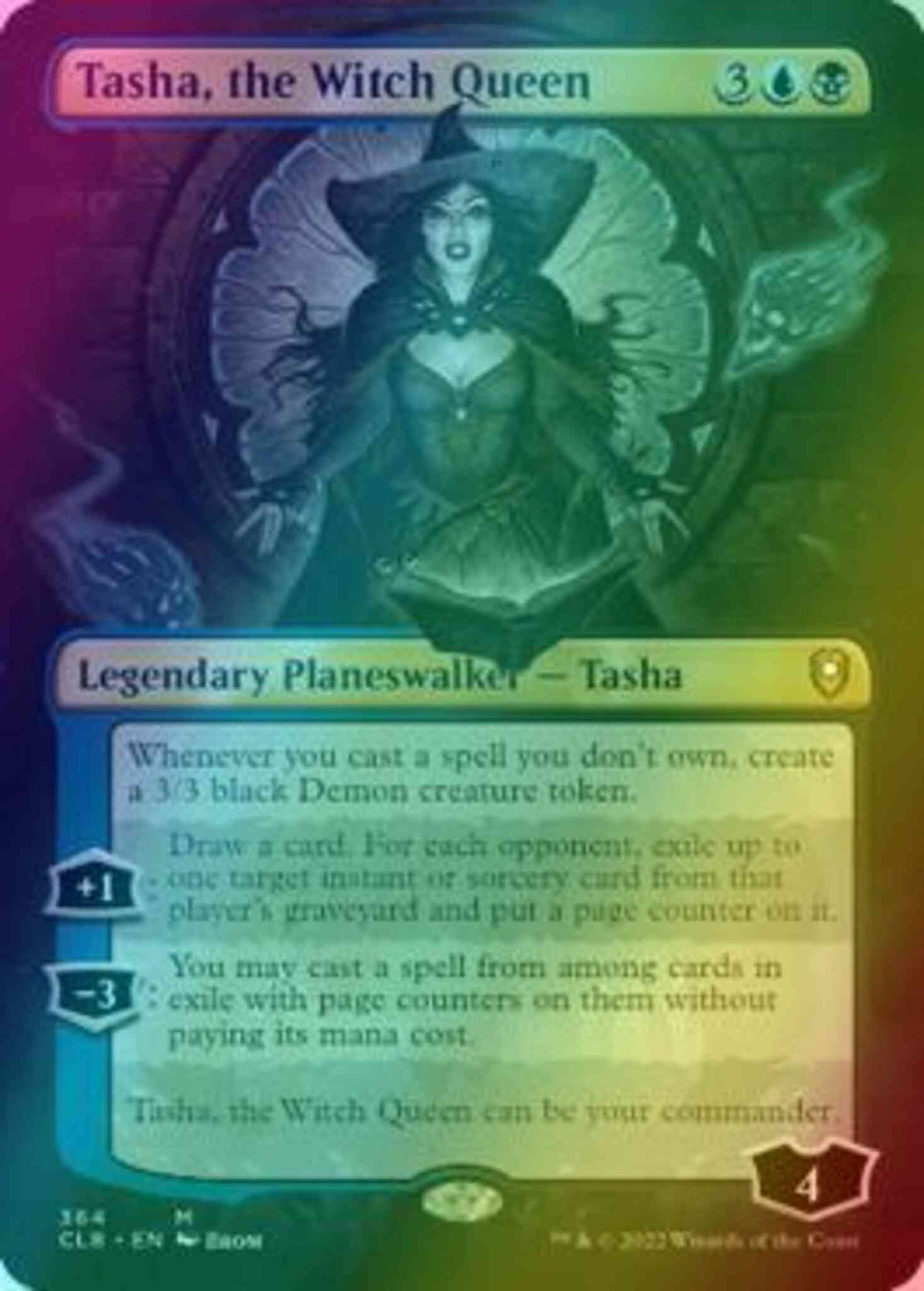 Tasha, the Witch Queen [364] [Borderless] [Commander Legends: Battle for Baldur's Gate] [Foil]