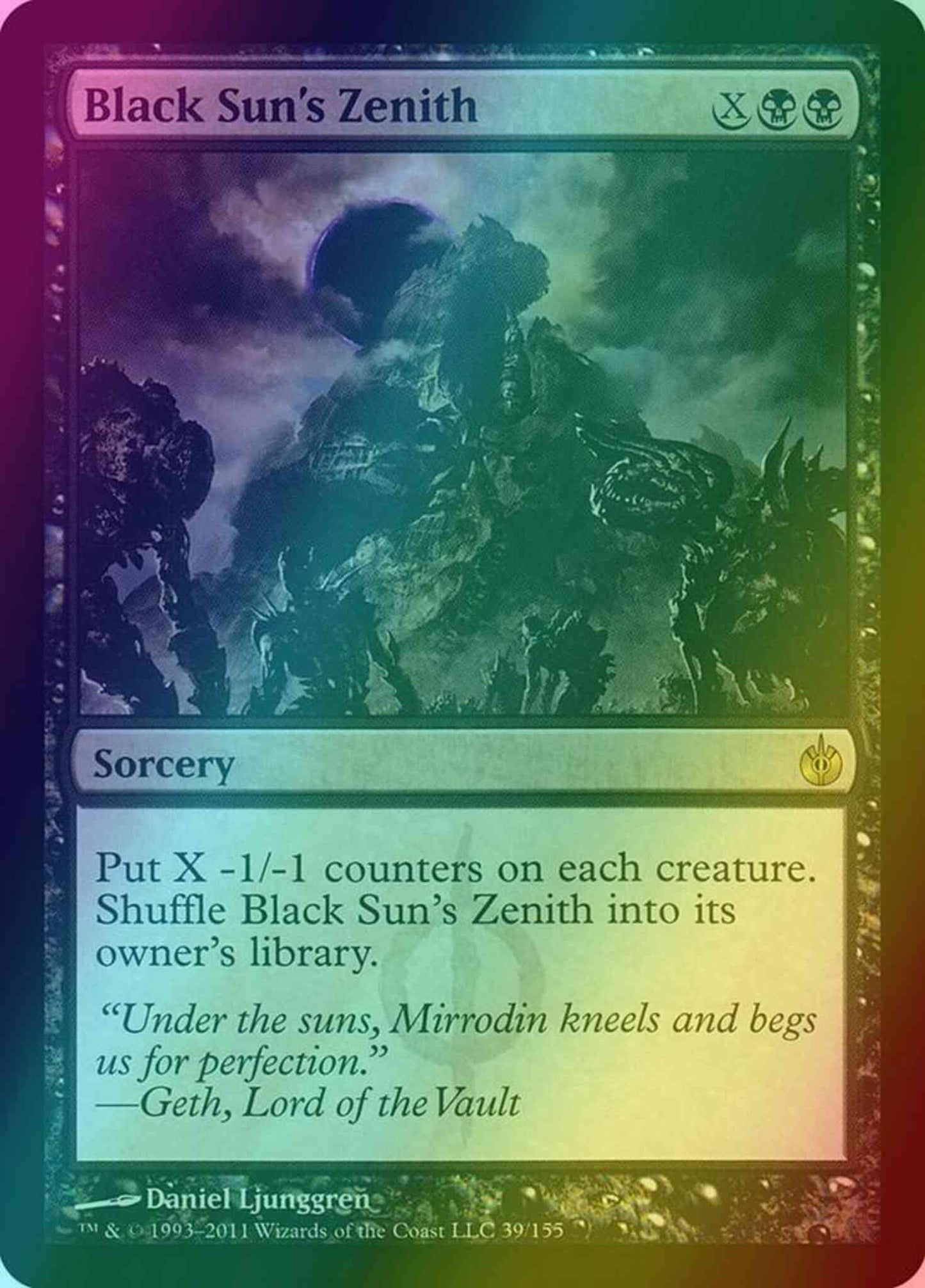 Black Sun's Zenith [39] [Mirrodin Besieged] [Foil]