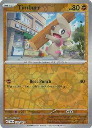 Timburr - 103/167 - Common [sv06-103] [Reverse Holo]