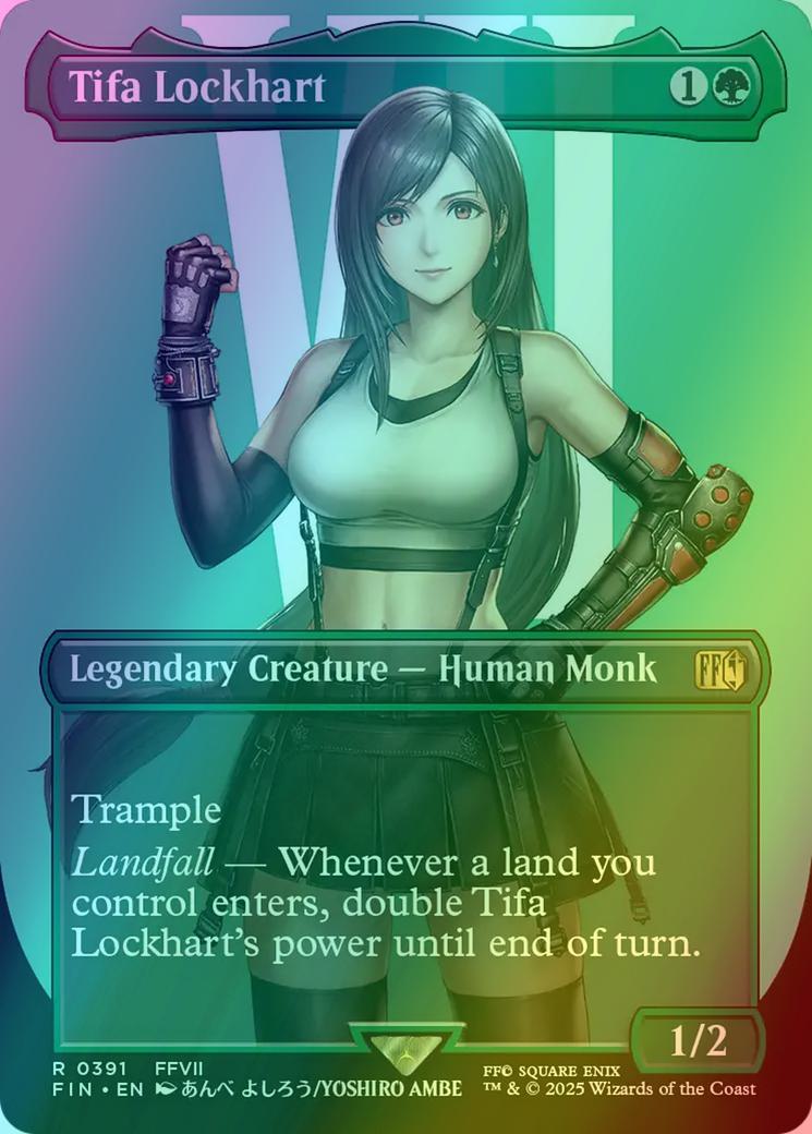 Tifa Lockhart [391] [Borderless] [Character] [FINAL FANTASY] [Foil]