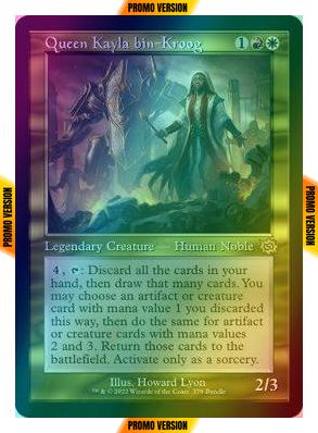 Queen Kayla bin-Kroog [379] [Bundle] [The Brothers' War] [Foil]