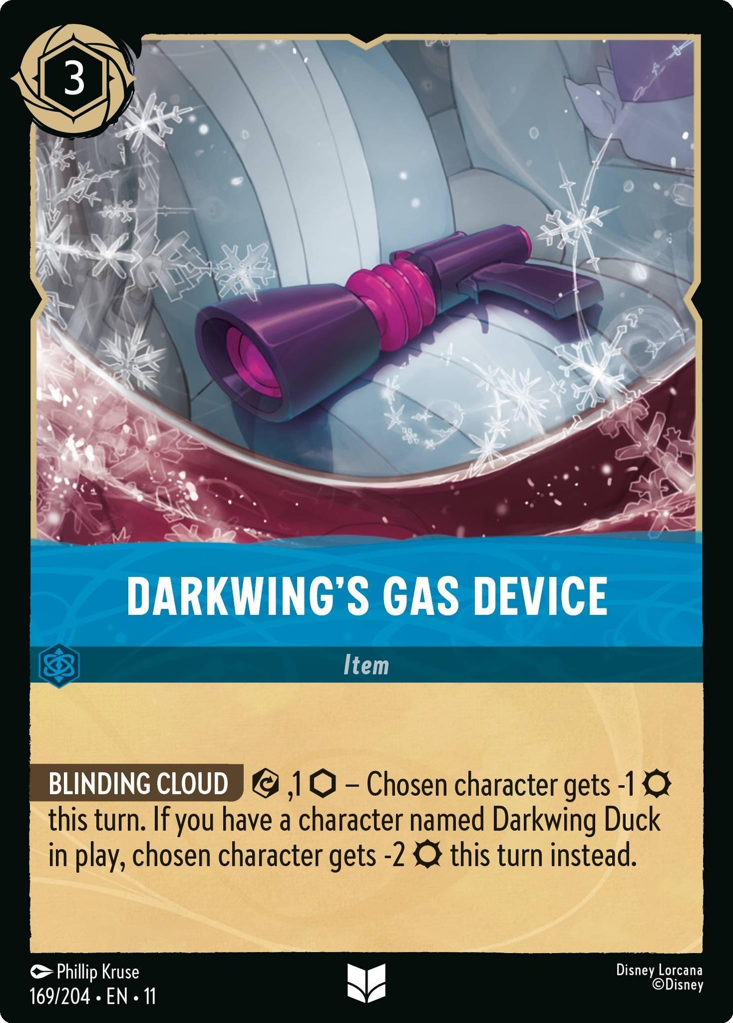 Darkwing's Gas Device - 169/204 [Winterspell] [Non-Foil]