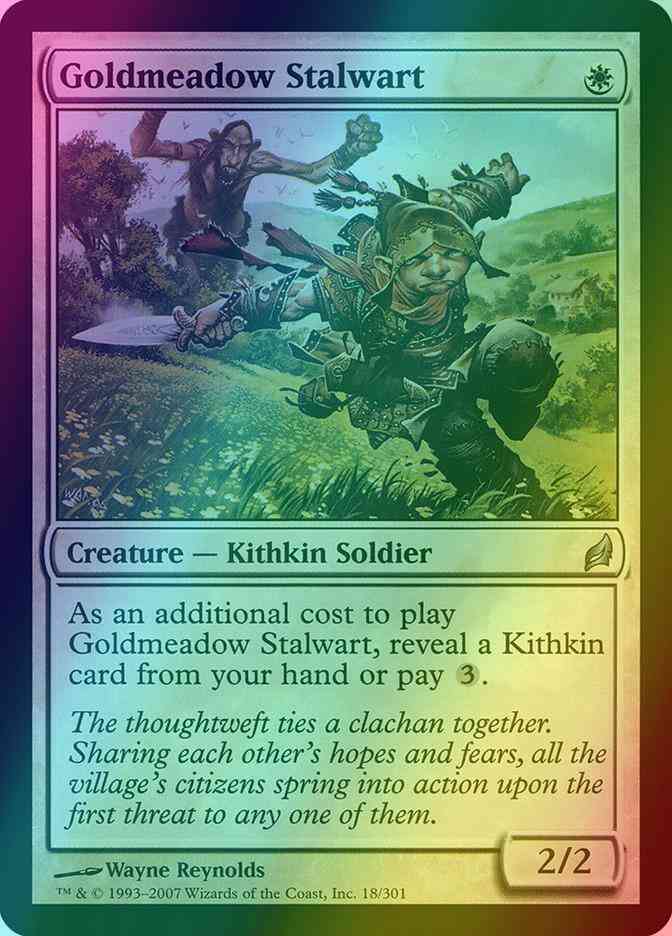 Goldmeadow Stalwart [18] [Lorwyn] [Foil]