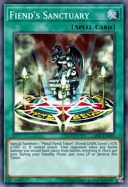 Fiend's Sanctuary - DPKB-EN035 - Super Rare - Unlimited