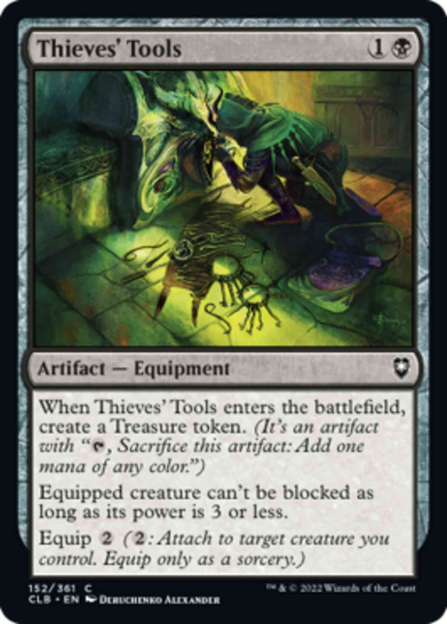 Thieves' Tools [152] [Commander Legends: Battle for Baldur's Gate] [Non-Foil]