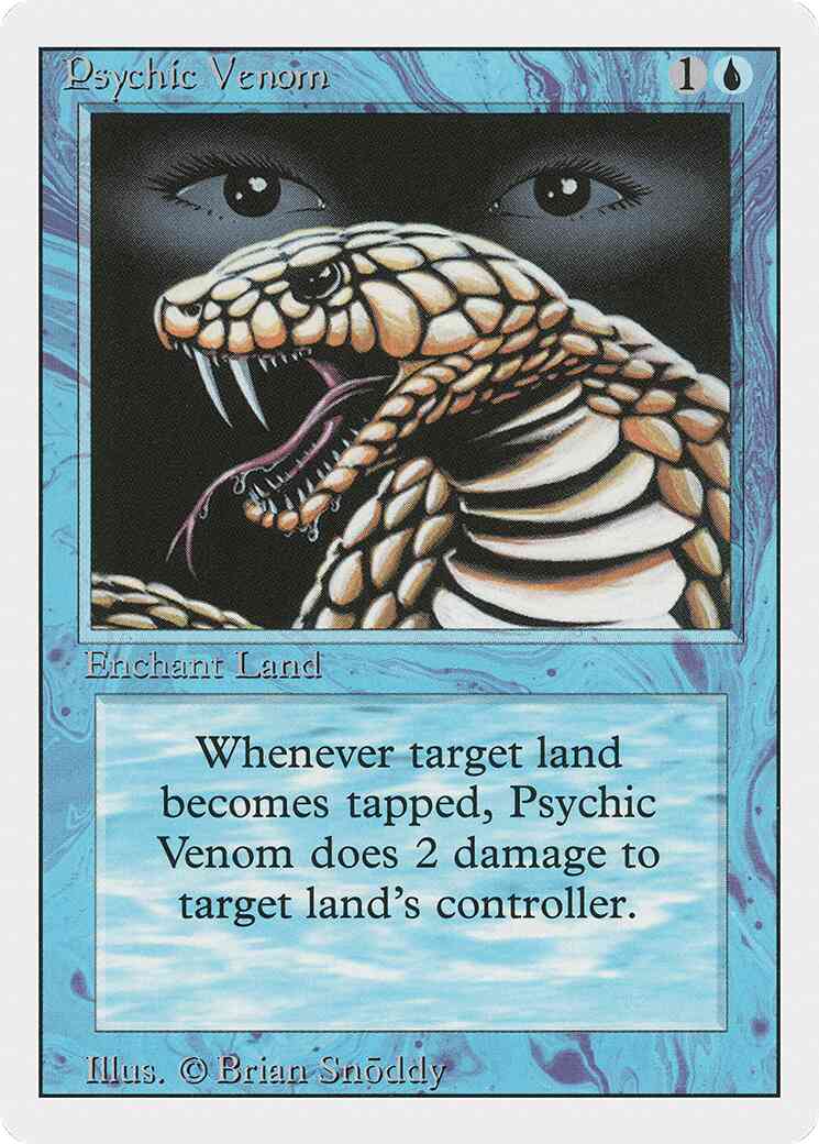 Psychic Venom [76] [Revised Edition] [Non-Foil]