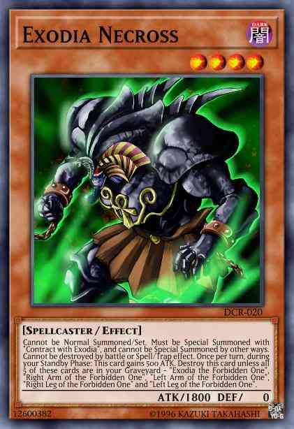 Exodia Necross - DR1-EN182 - Super Rare - Unlimited