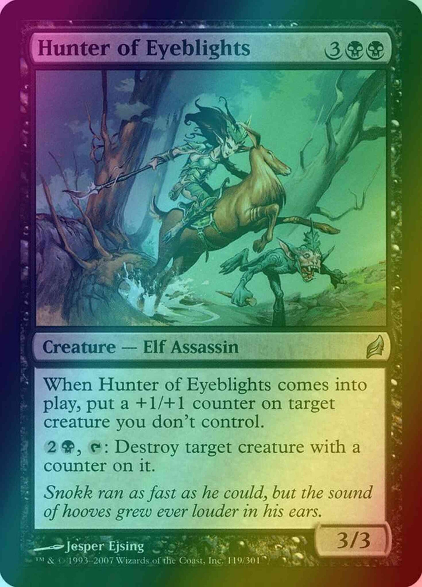 Hunter of Eyeblights [119] [Lorwyn] [Foil]