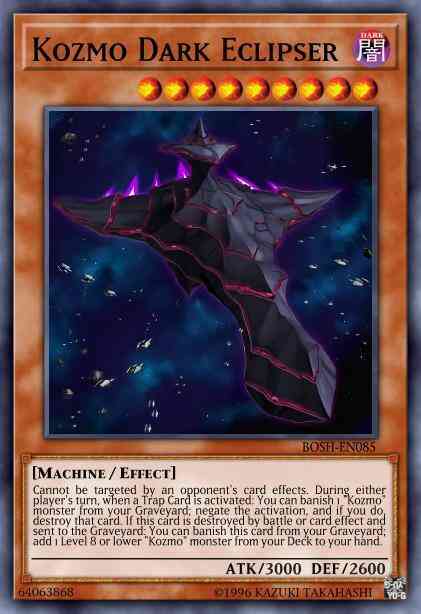 Kozmo Dark Eclipser - BOSH-EN085 - Secret Rare - Unlimited
