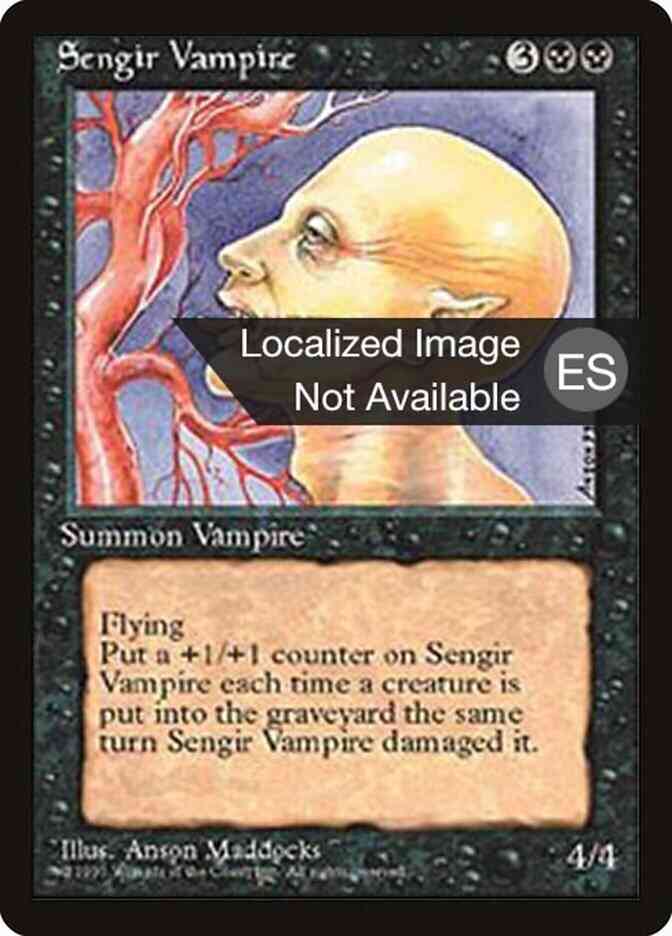 Sengir Vampire - Spanish [160] [Fourth Edition Black Border: Spanish] [Non-Foil]