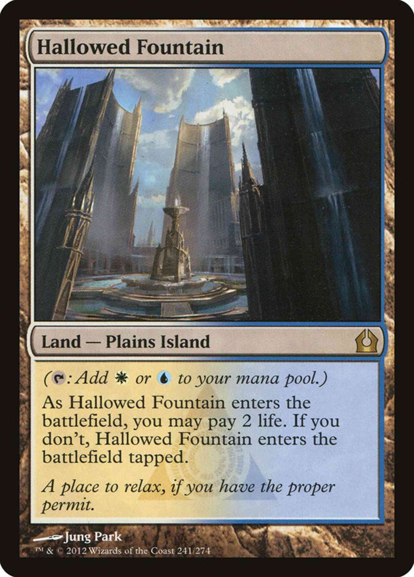 Hallowed Fountain [241] [Return To Ravnica] [Non-Foil]