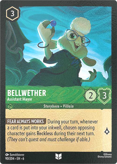 Bellwether - Assistant Mayor - 90/204 [Azurite Sea] [Cold Foil]