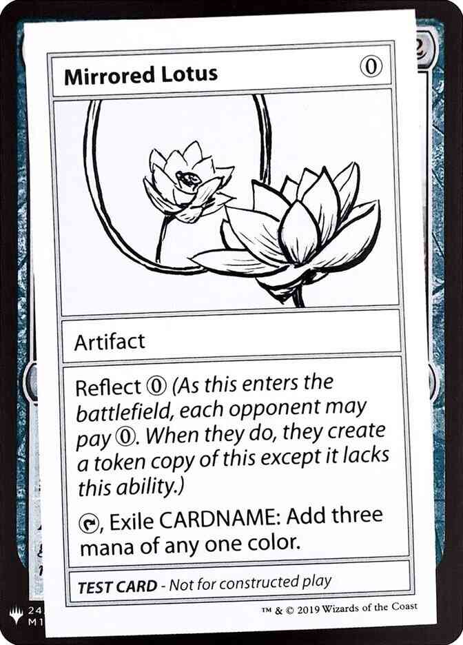 Mirrored Lotus - Symbol [107] [Mystery Booster Playtest Cards 2019] [Non-Foil]