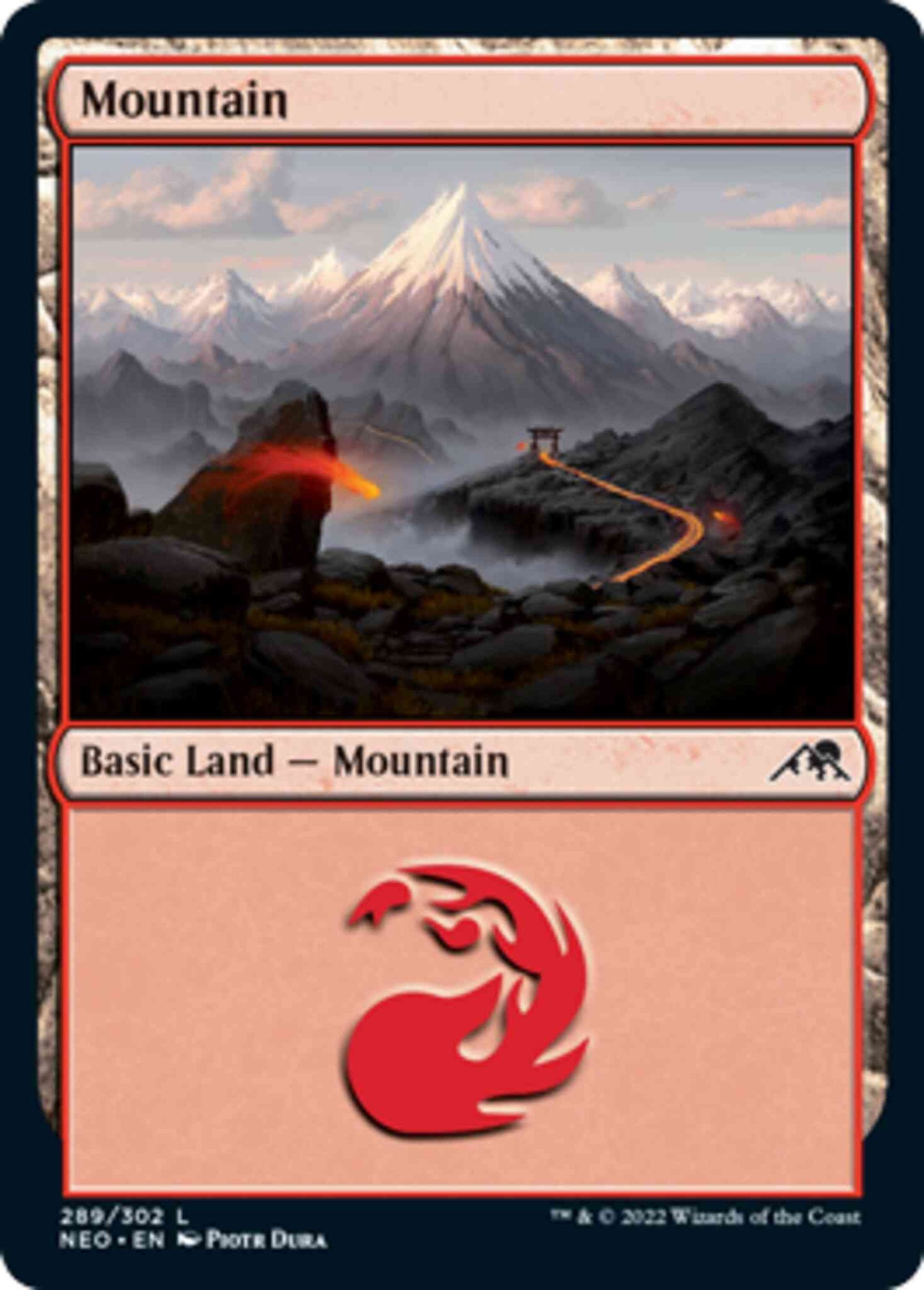 Mountain [289] [Kamigawa: Neon Dynasty] [Non-Foil]