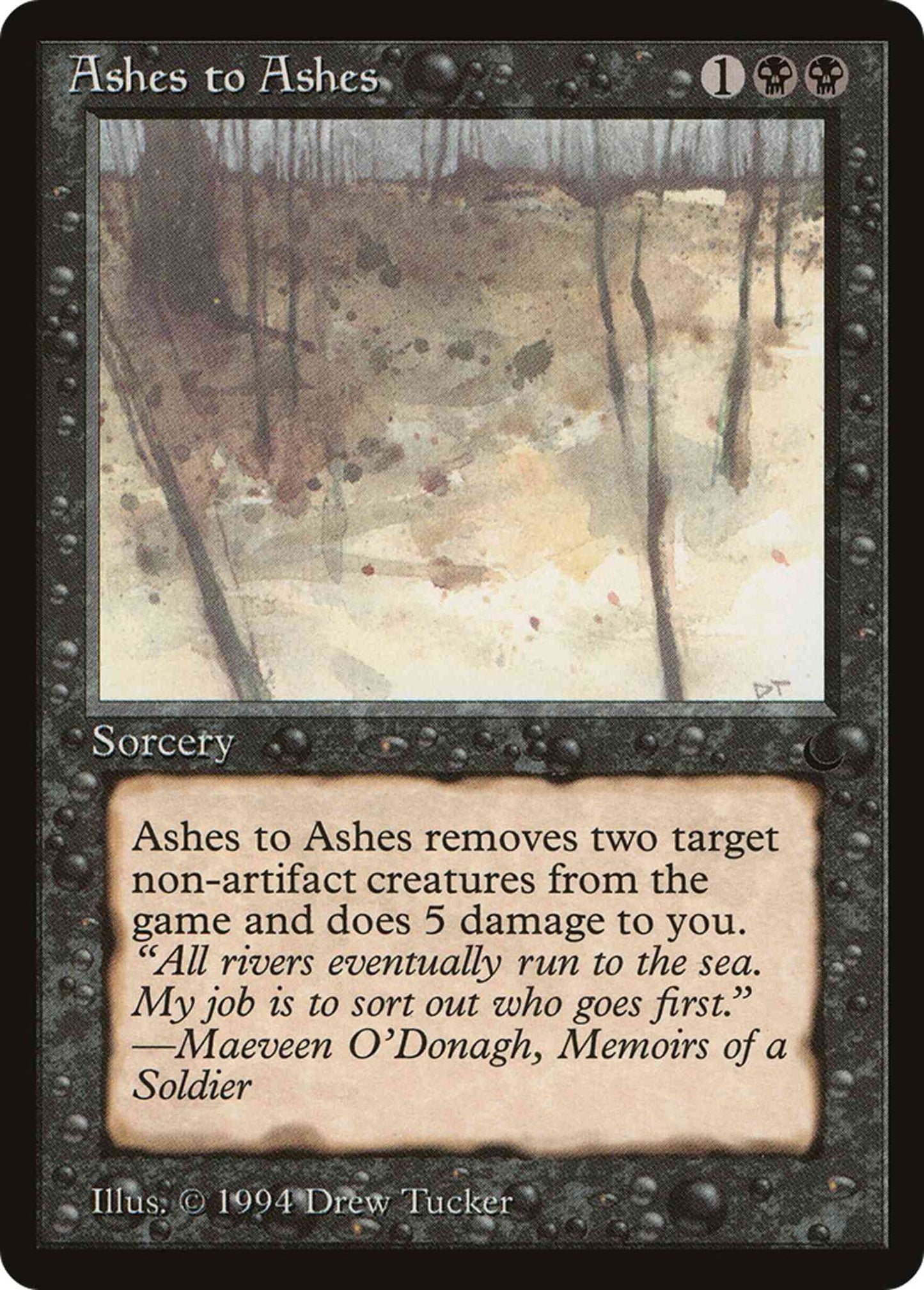 Ashes to Ashes [39] [The Dark] [Non-Foil]